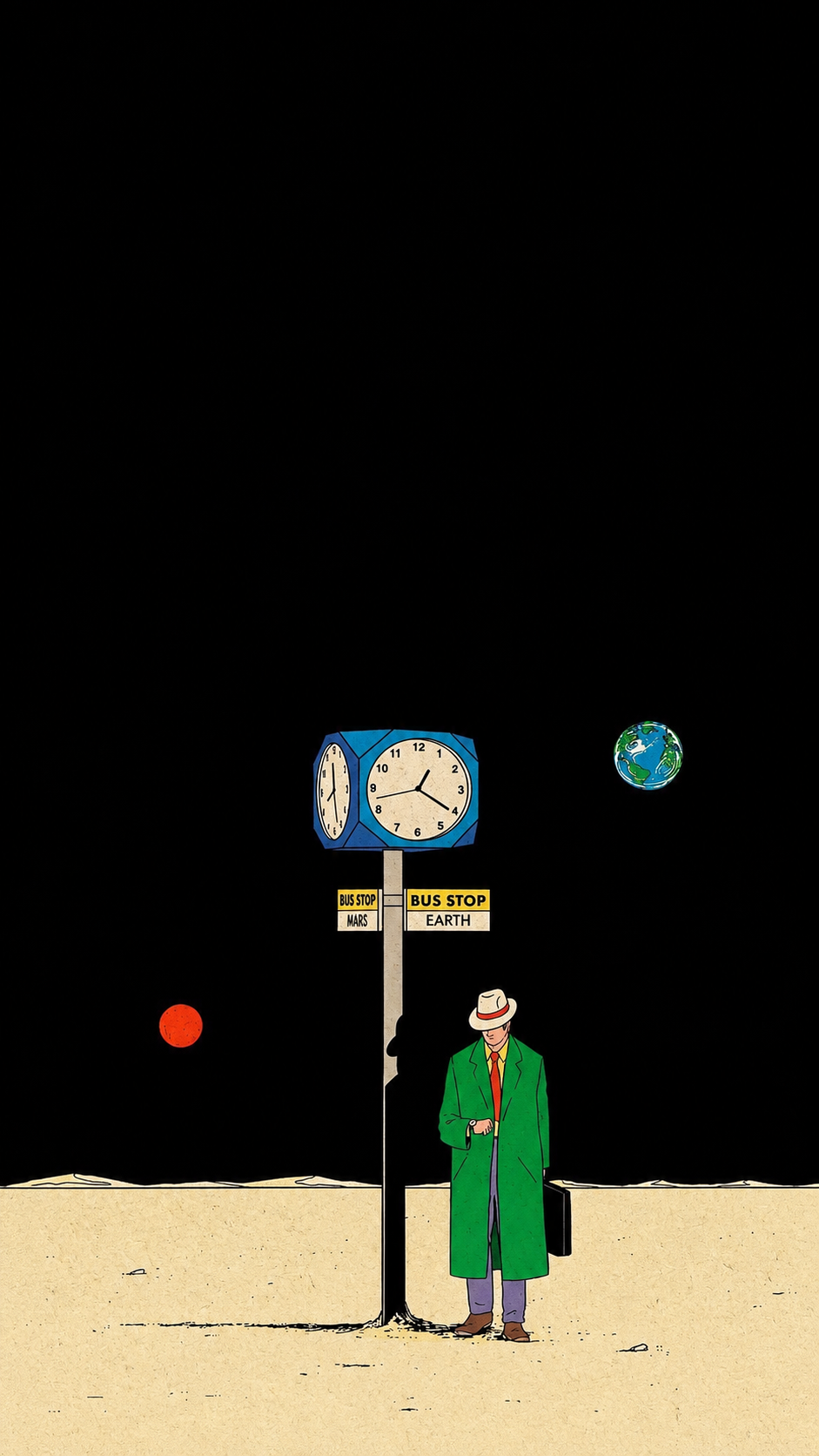 IDLE 002 — Interplanetary Bus Stop