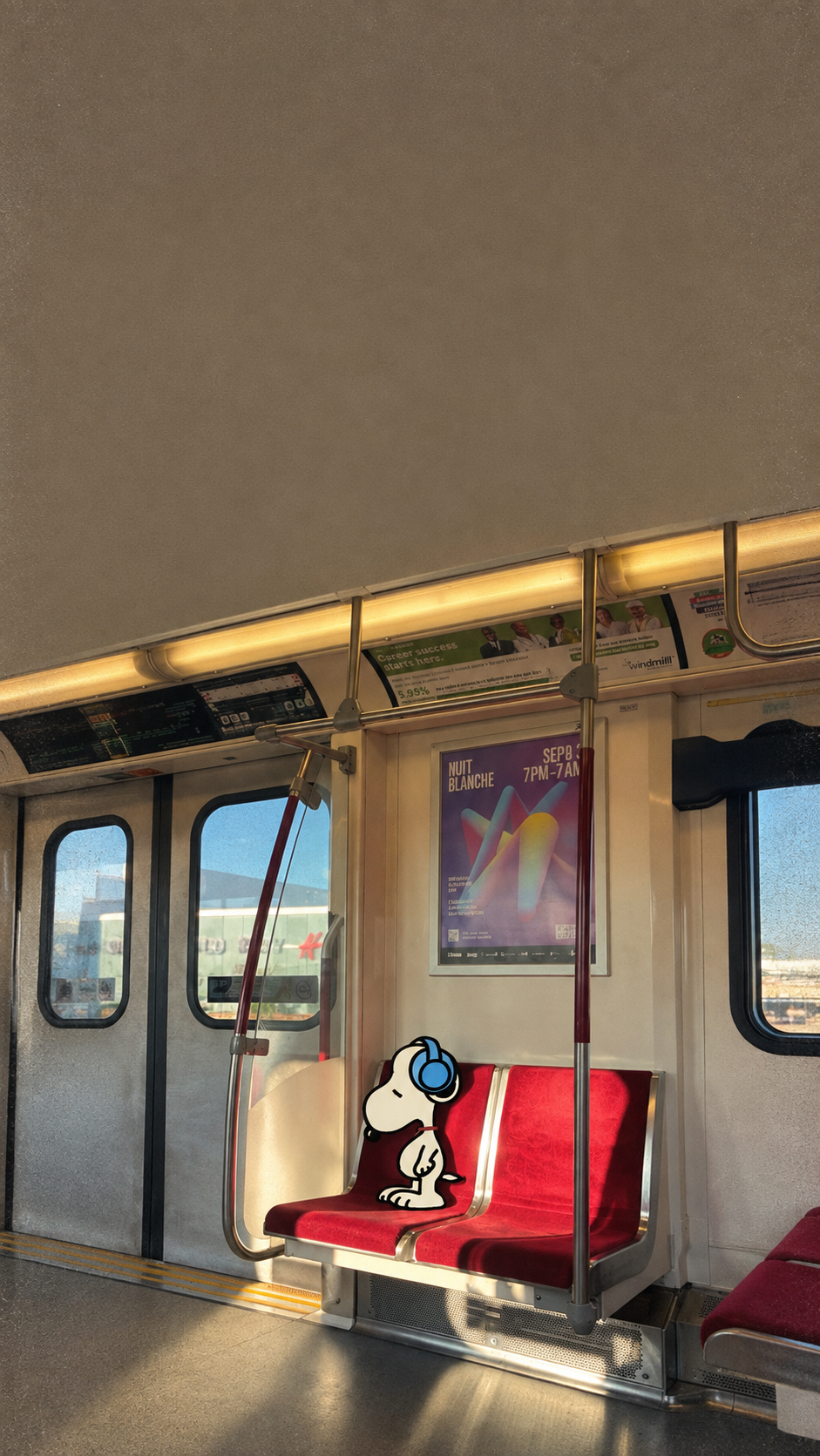 IDLE 005 — Snoopy on the Subway